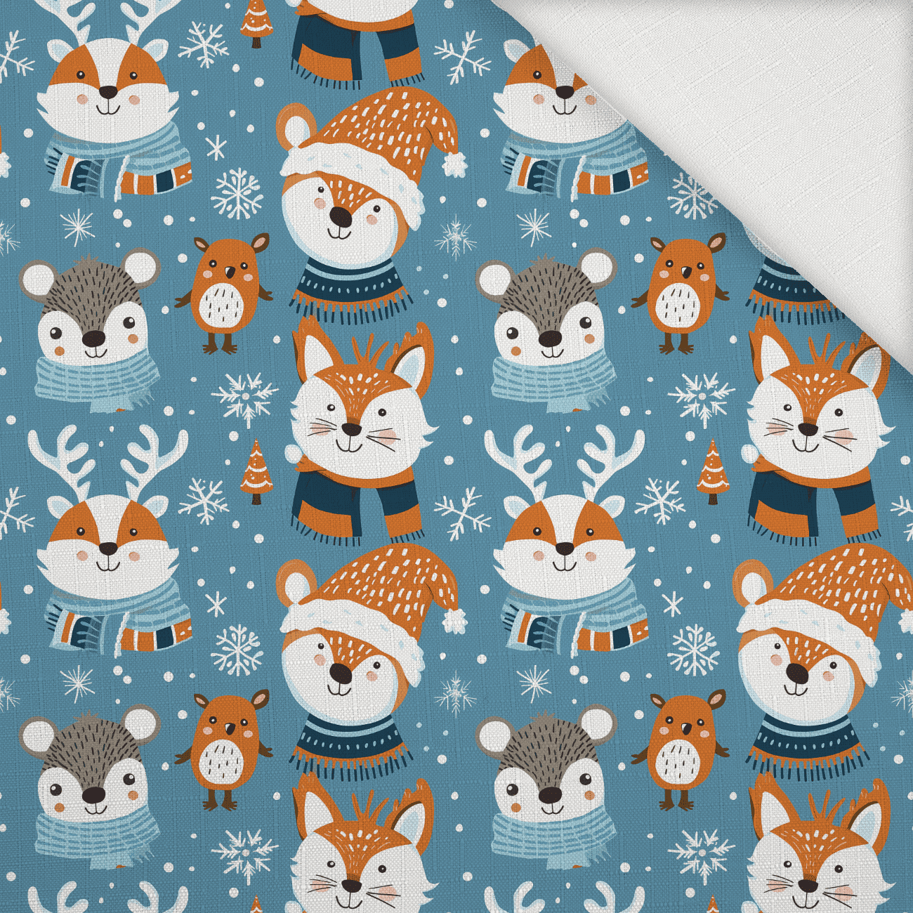 LET IS SNOW wz.3 - Woven Fabric for tablecloths