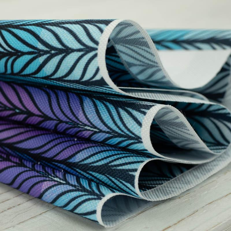 BRAID / rainbow - Waterproof woven fabric