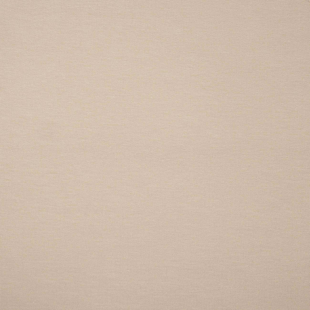 D-55 LIGHT BEIGE - looped knitwear with elastan 