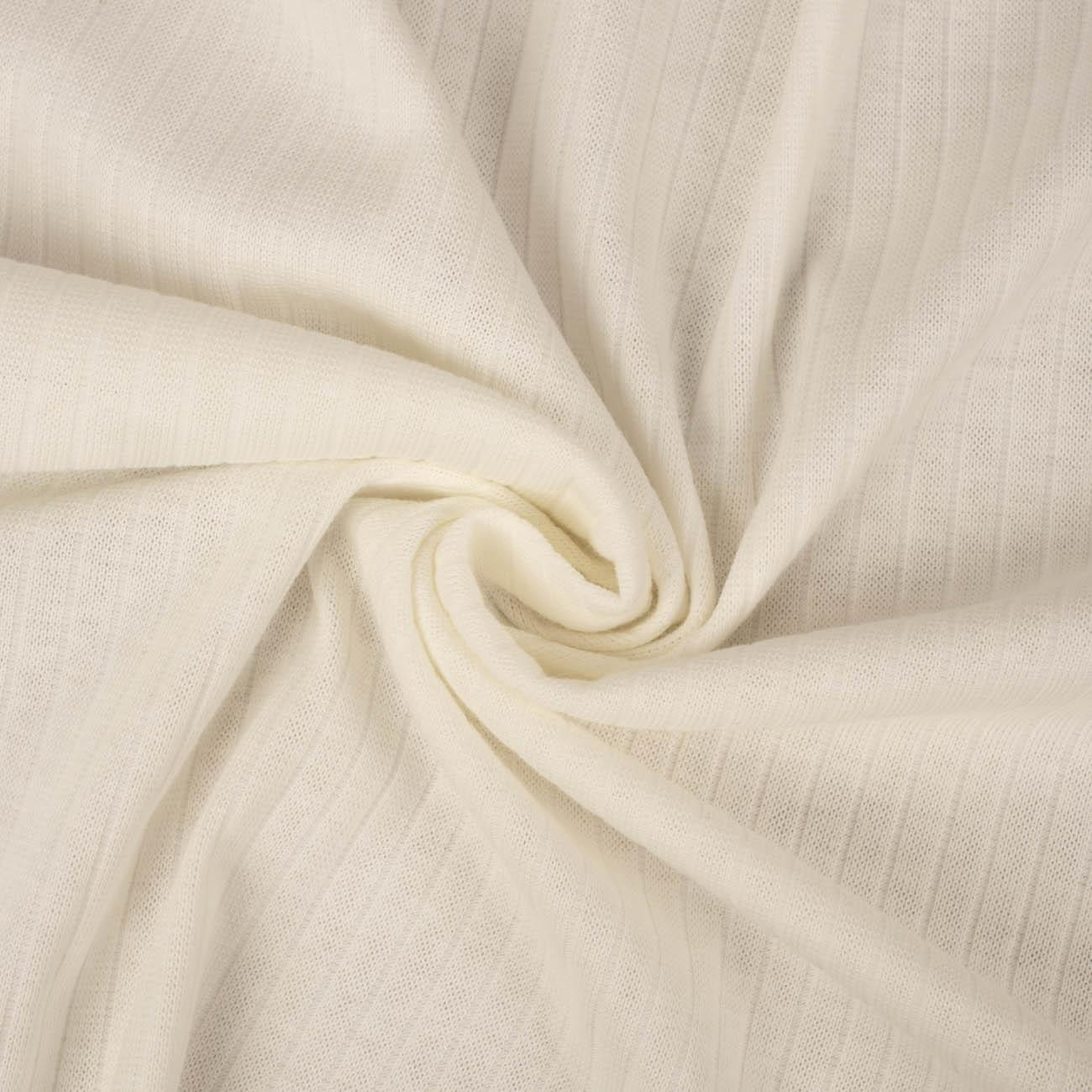 VANILLA - Thin ribbed knit