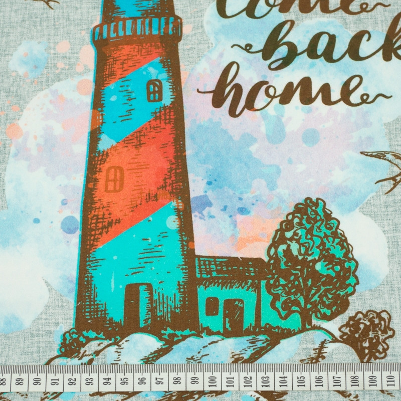 COME BACK HOME - panel looped knit 