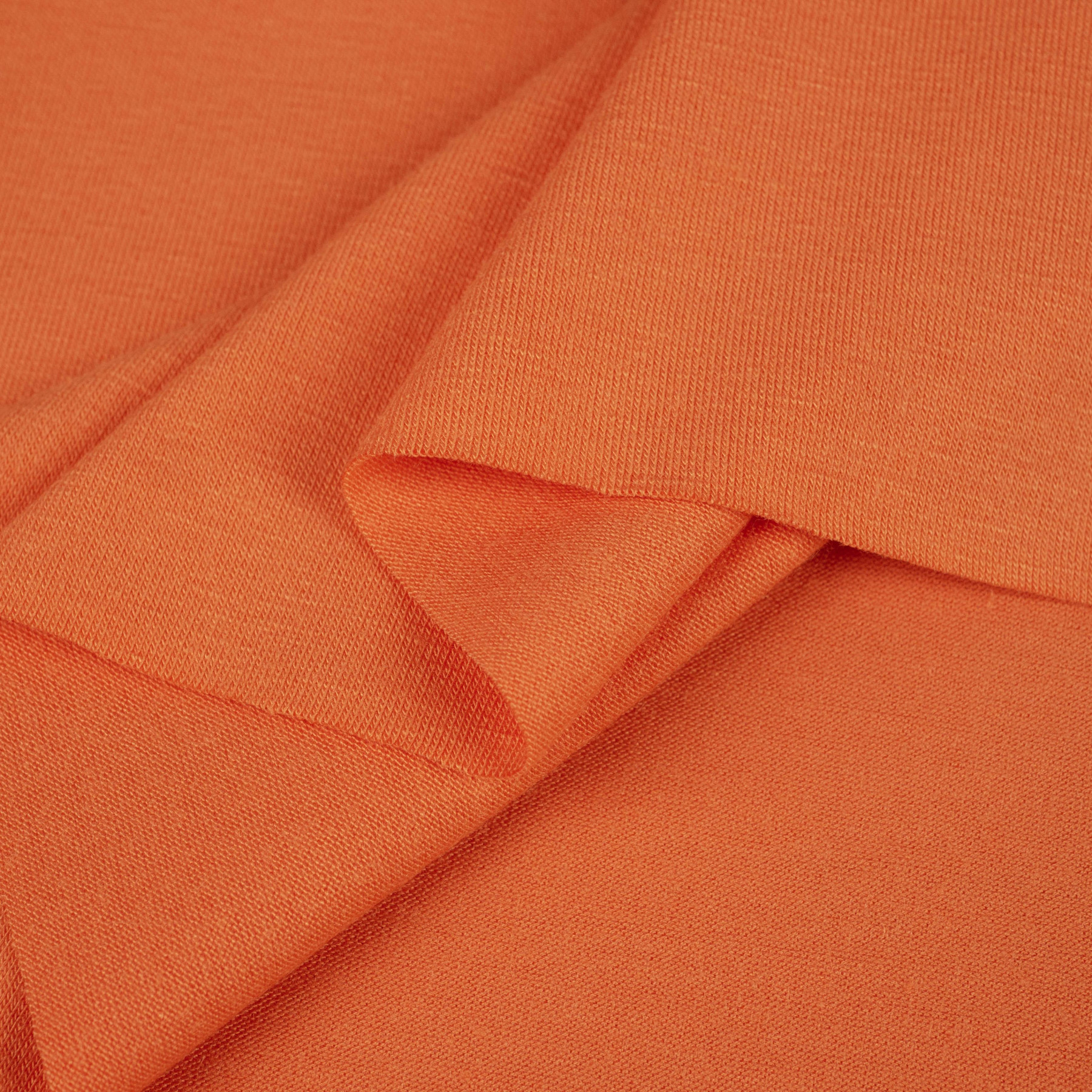 W-07 ORANGE - viscose jersey 210g
