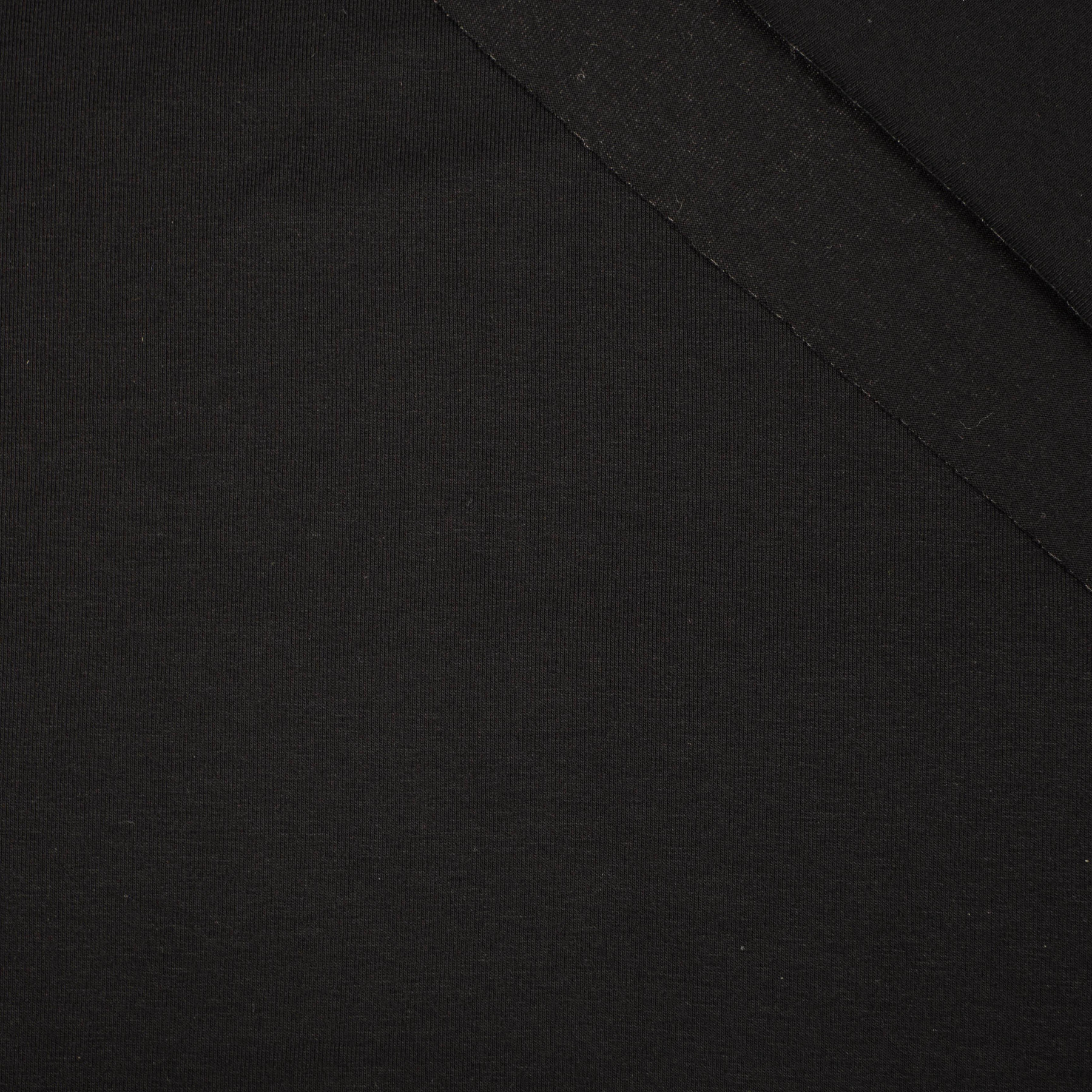 W-23 BLACK - viscose jersey 210g