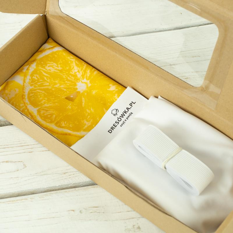 Boy's swim trunks - LEMONS - sewing set