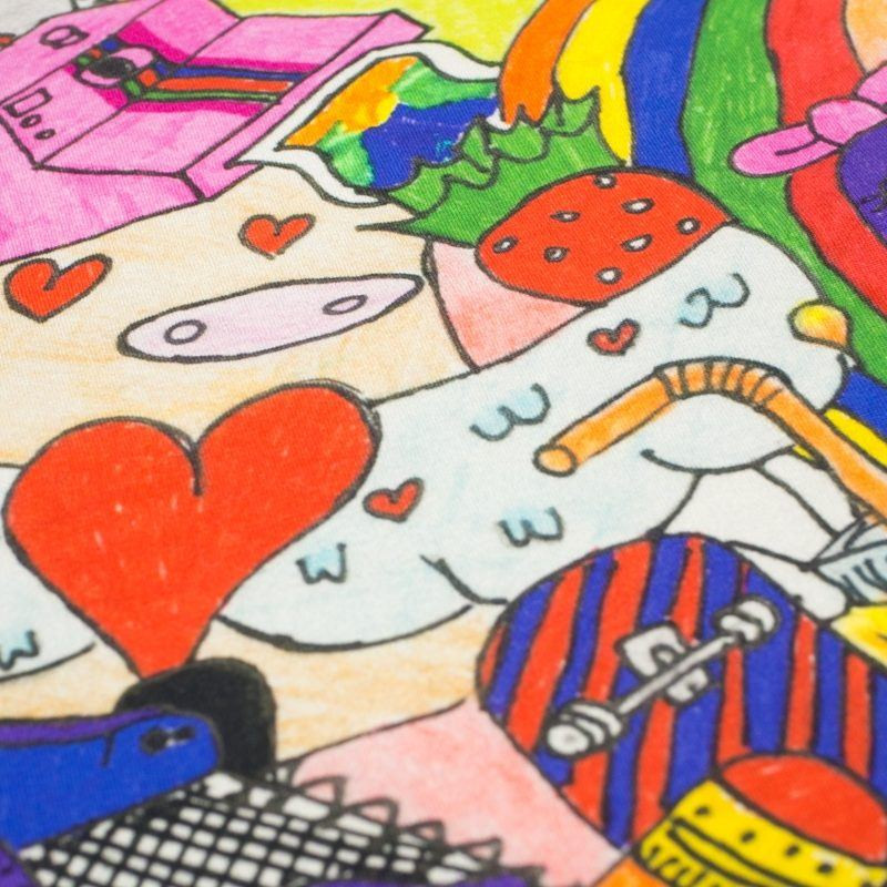 CARTOON - panel single jersey TE210