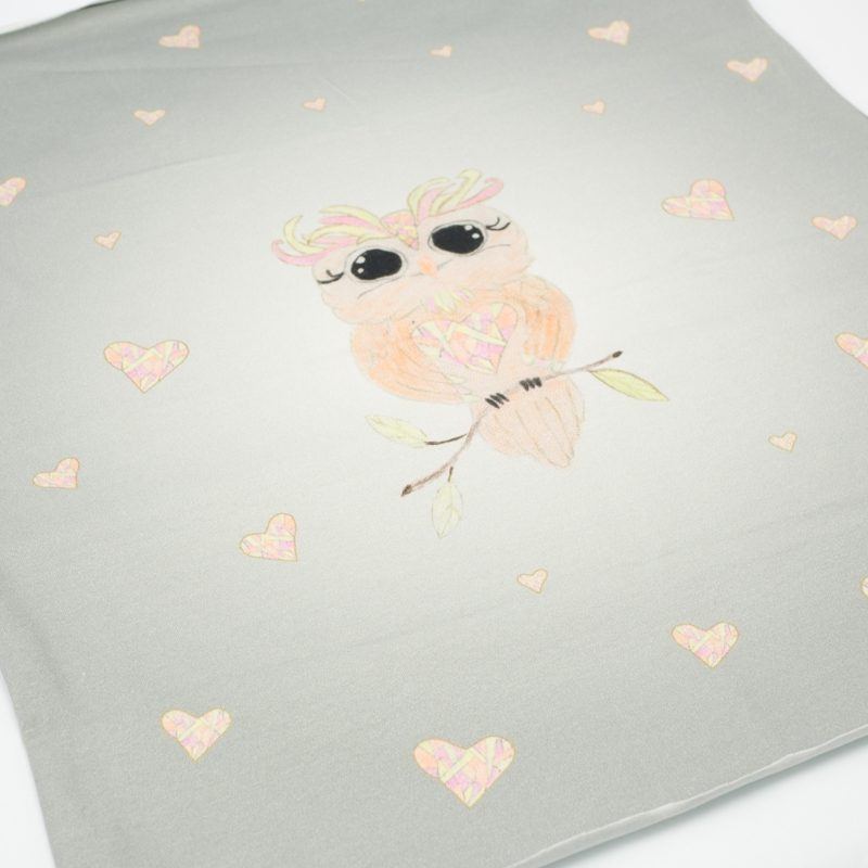 OWL / Hearts - panel single jersey TE210