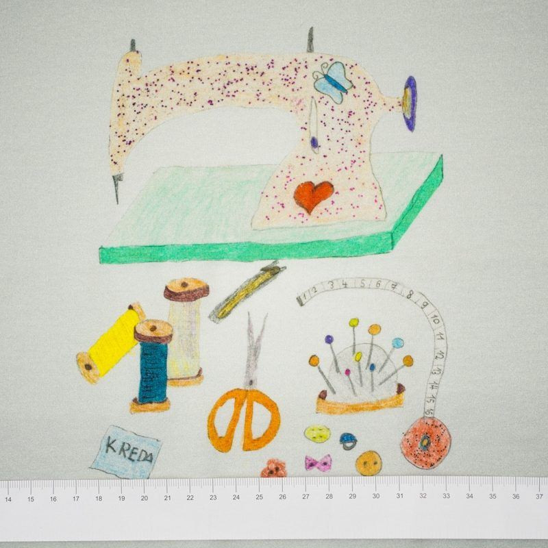 Sewing mashine / Garment accessories - panel single jersey TE210