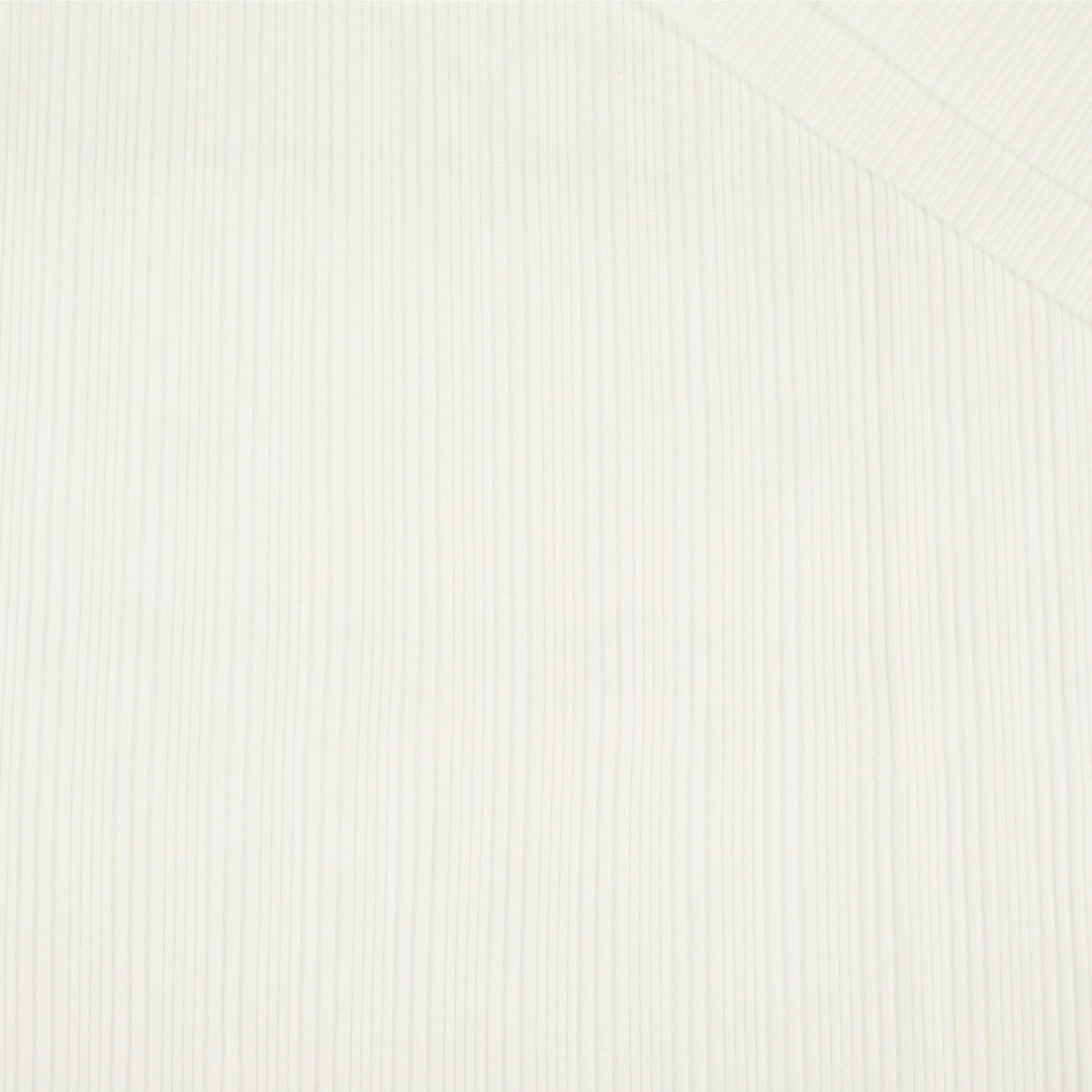 Ribbed knit fabric - Cloud Dancer/ ECRU (D-02) 