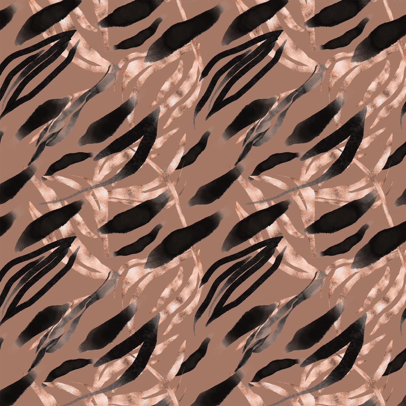 JUNGLE / Mocha Mousse  - Hydrophobic brushed knit