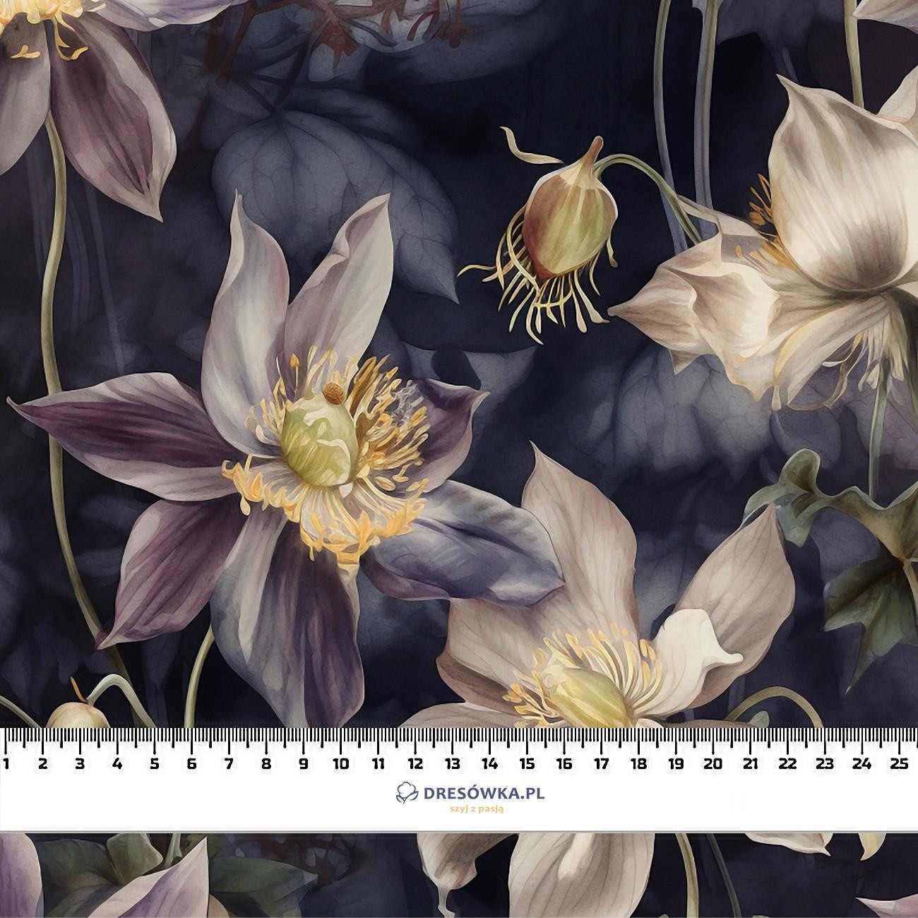 PASTEL FLOWERS WZ.3- Slub Weave