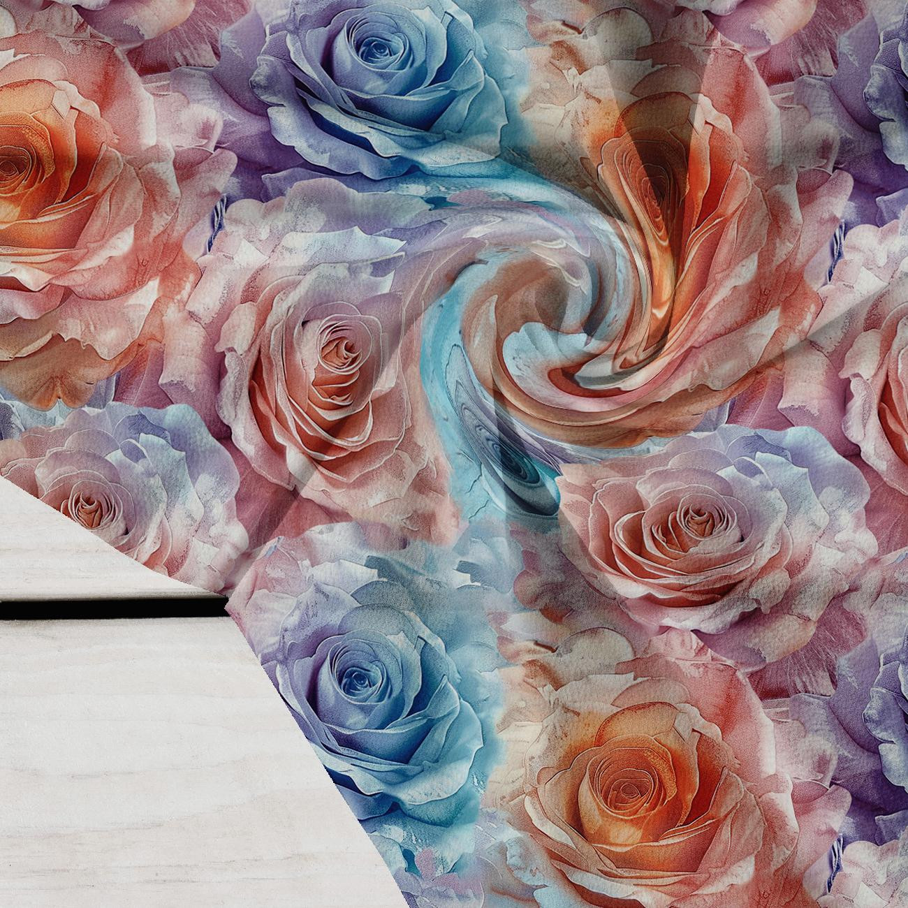 PASTEL FLOWERS WZ.8 - Crepe