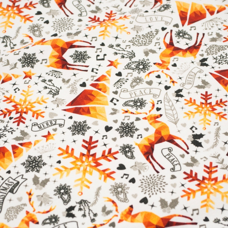 GOLDEN DEERS - looped knit SP250