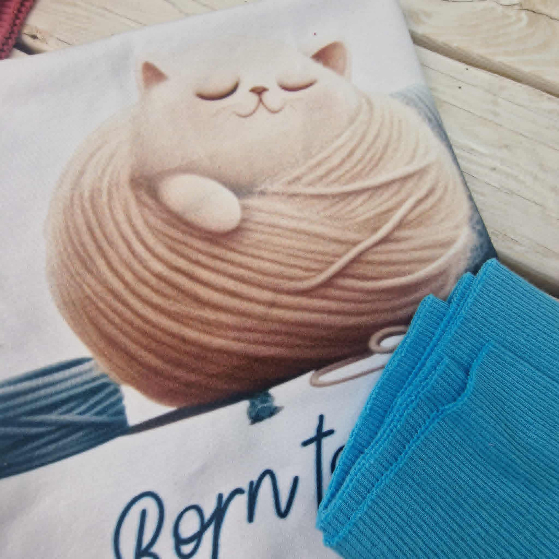 Fabric bundle PAT. 22 - looped knit fabric