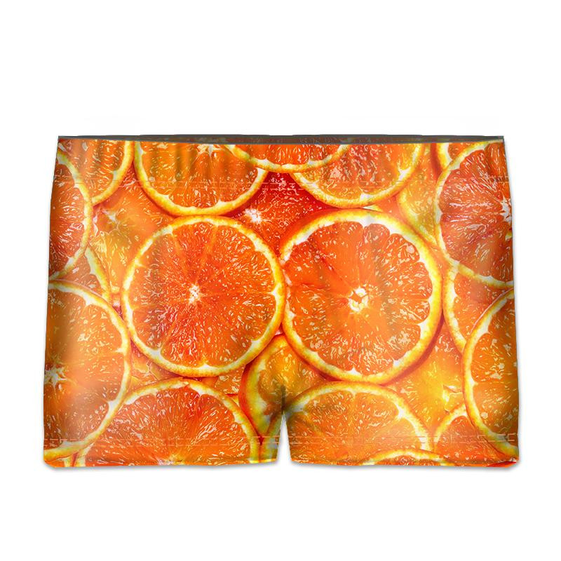 Boy's swim trunks - ORANGES - sewing set