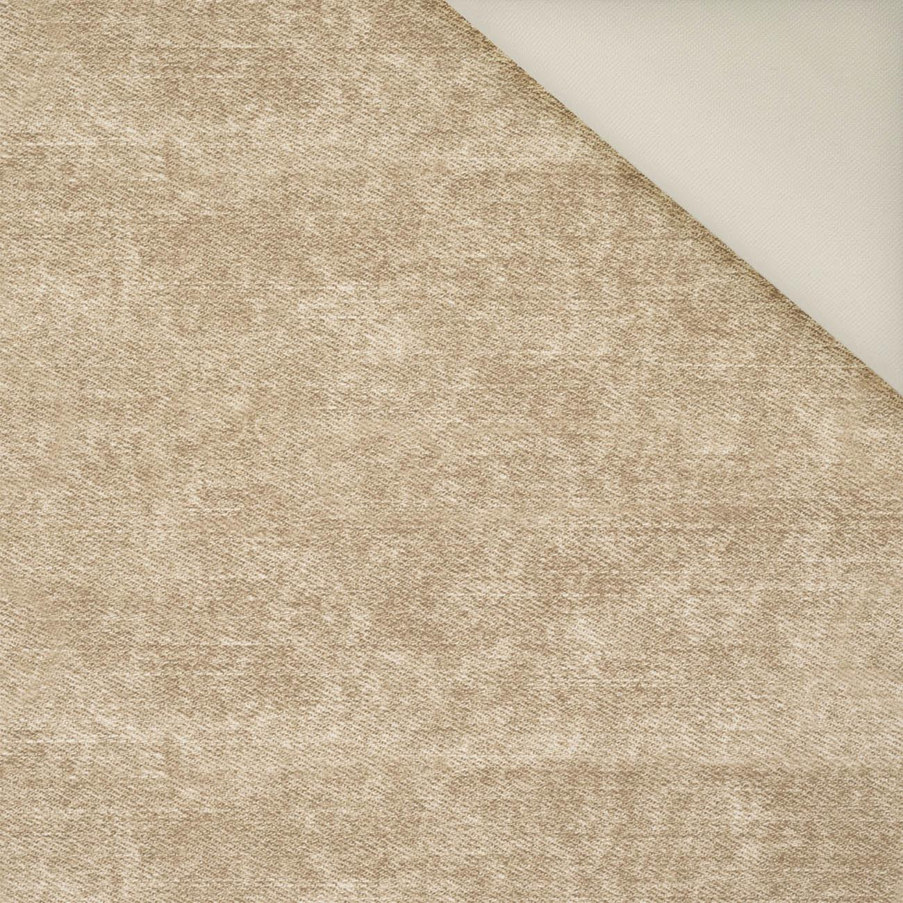 VINTAGE LOOK JEANS (beige)- Upholstery velour 