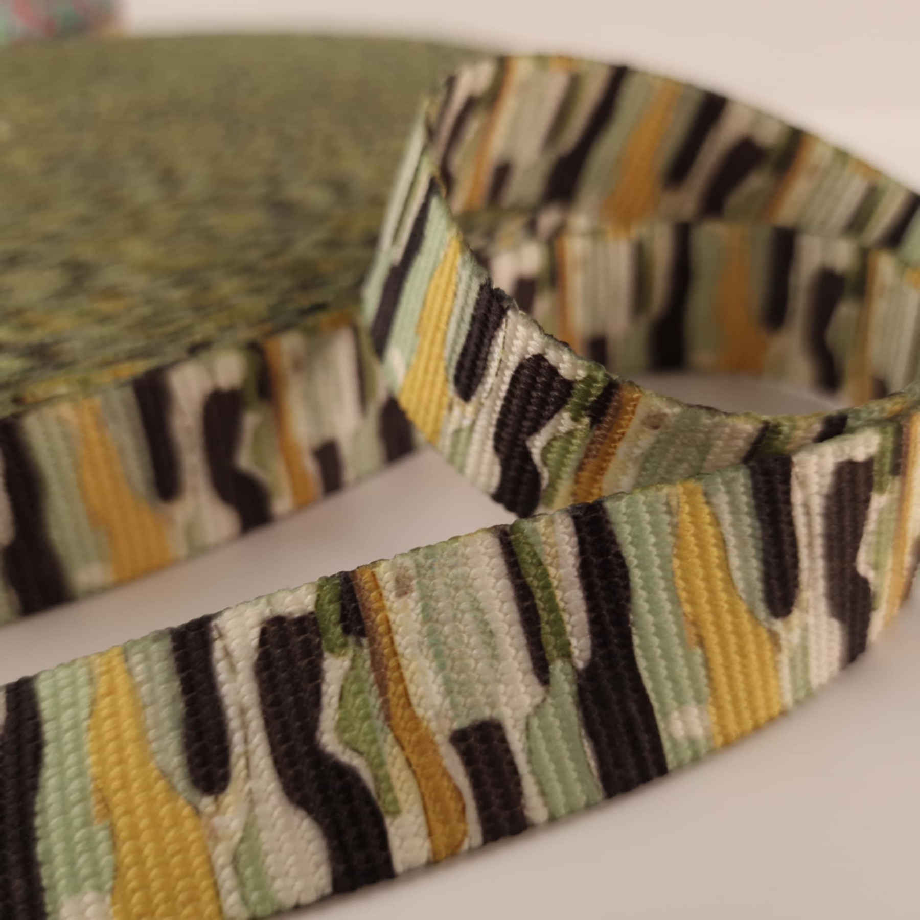 Webbing Tape with Print 25mm - CAMO MORO WZ.3 