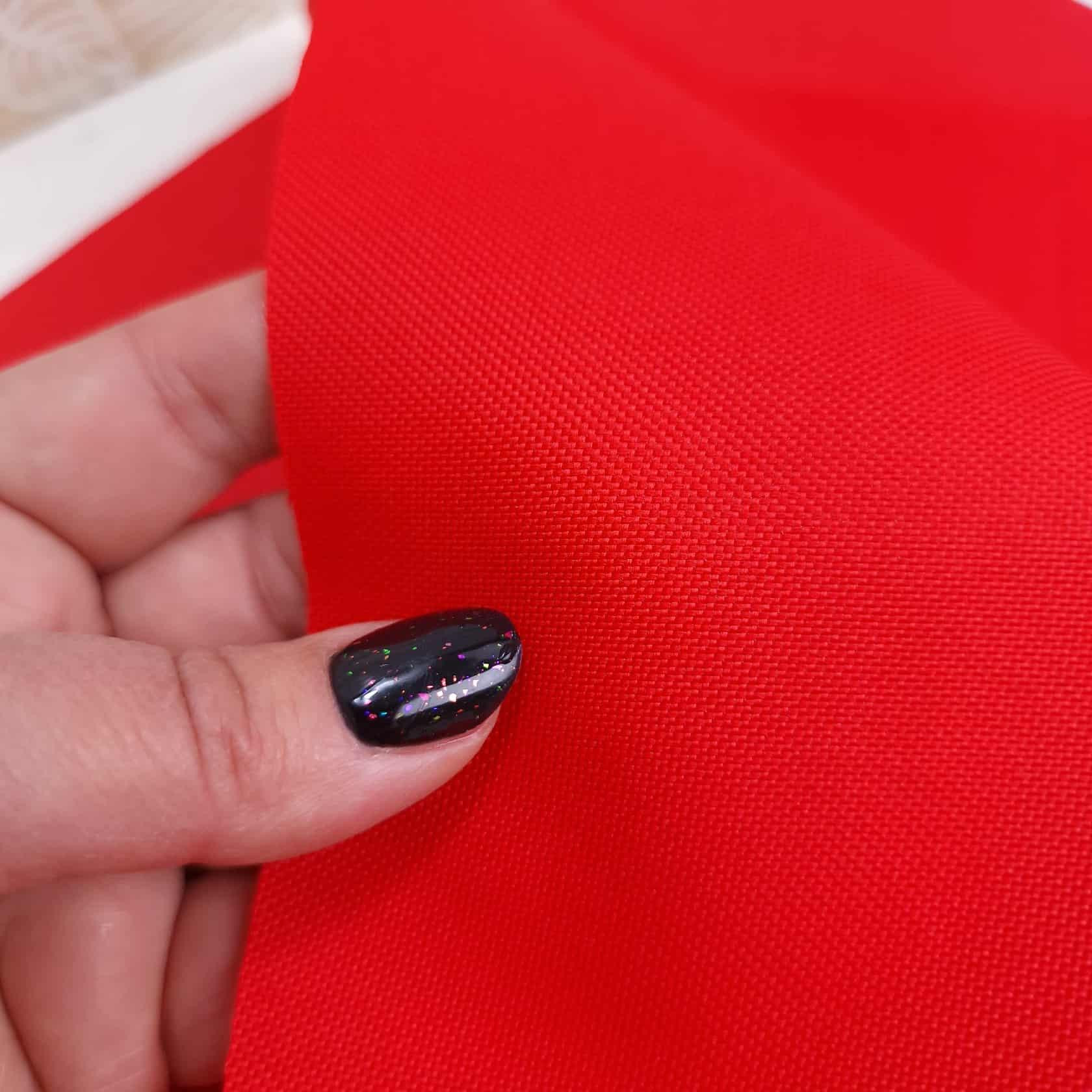 Waterproof woven fabric - LIGHT RED