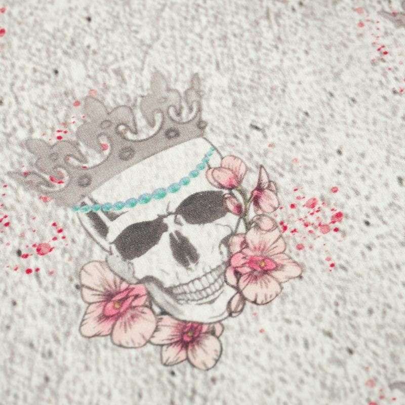 SKULL QUEEN - looped knit SP250