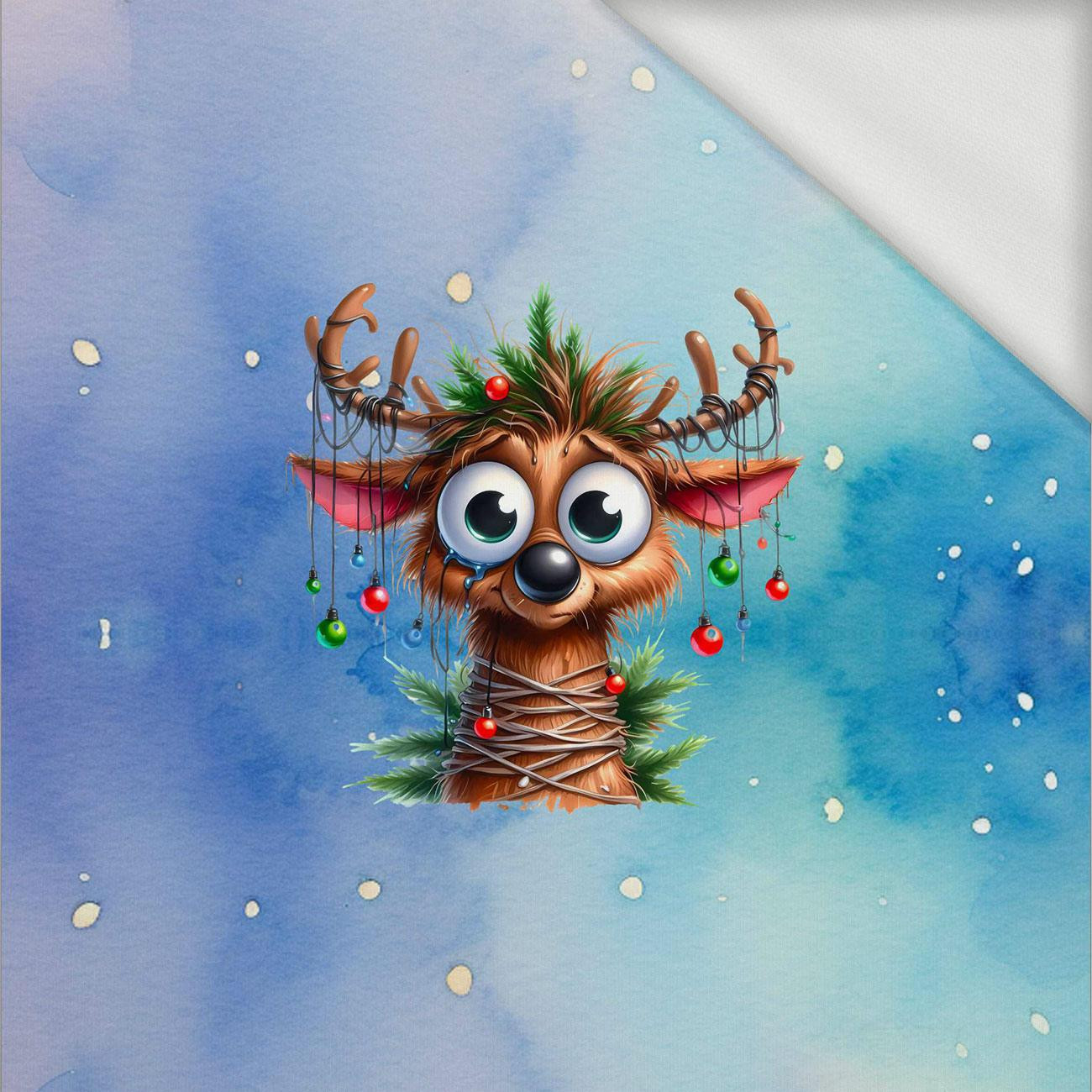 Christmas animal wz. 6 - panel (60cm x 50cm) looped knit