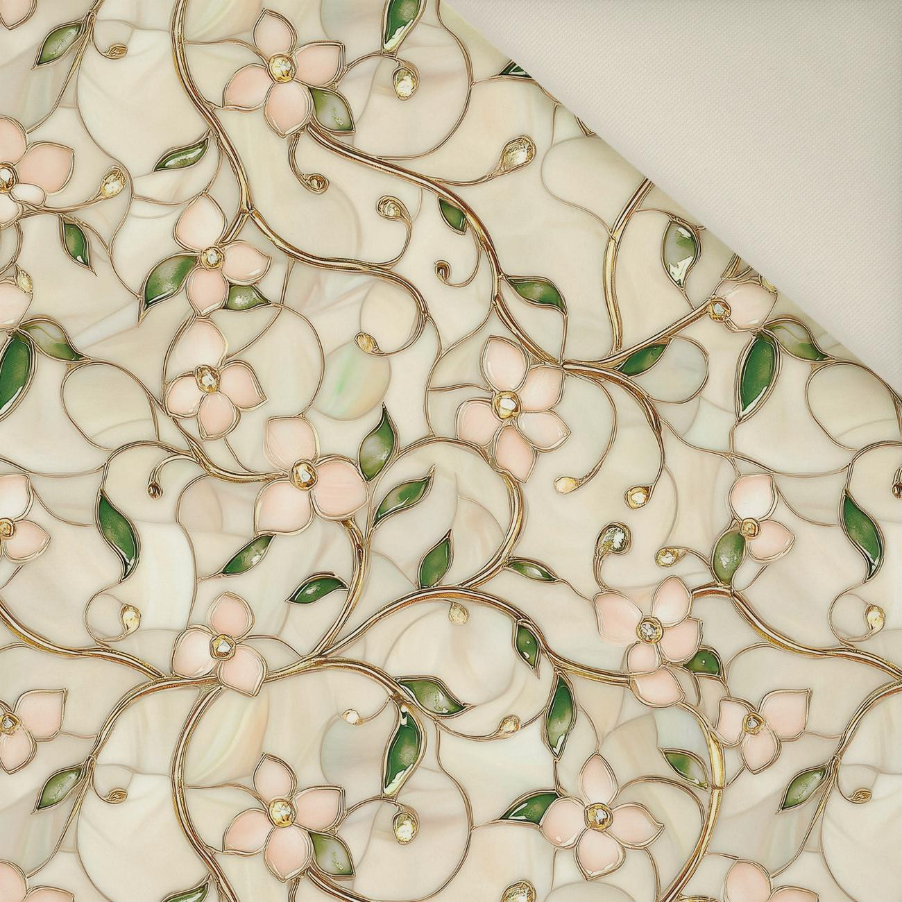 STAINED GLASS WZ. 18- Upholstery velour 