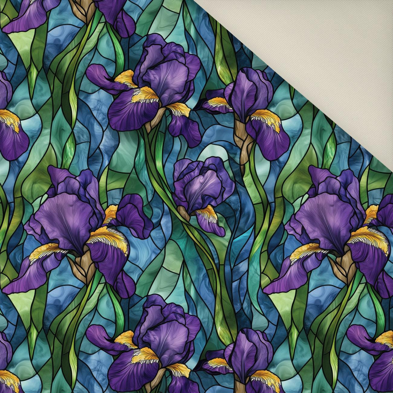 STAINED GLASS WZ. 26- Upholstery velour 