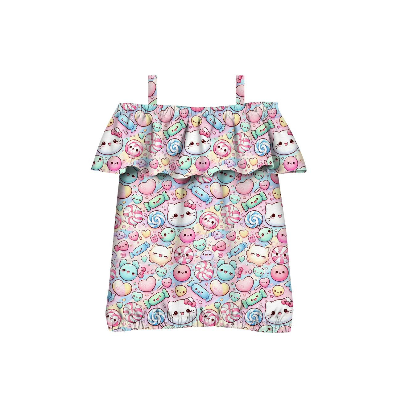 Bardot neckline blouse (SARA) -  SWEETS WZ.12  - sewing set