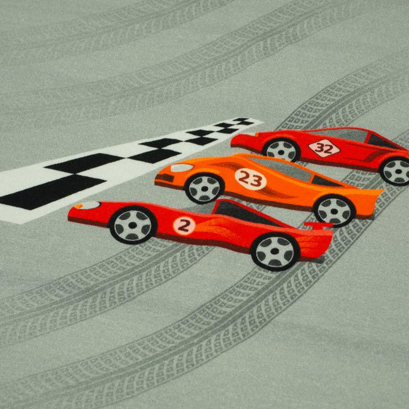 FAST WHEELS / red - panel single jersey TE210