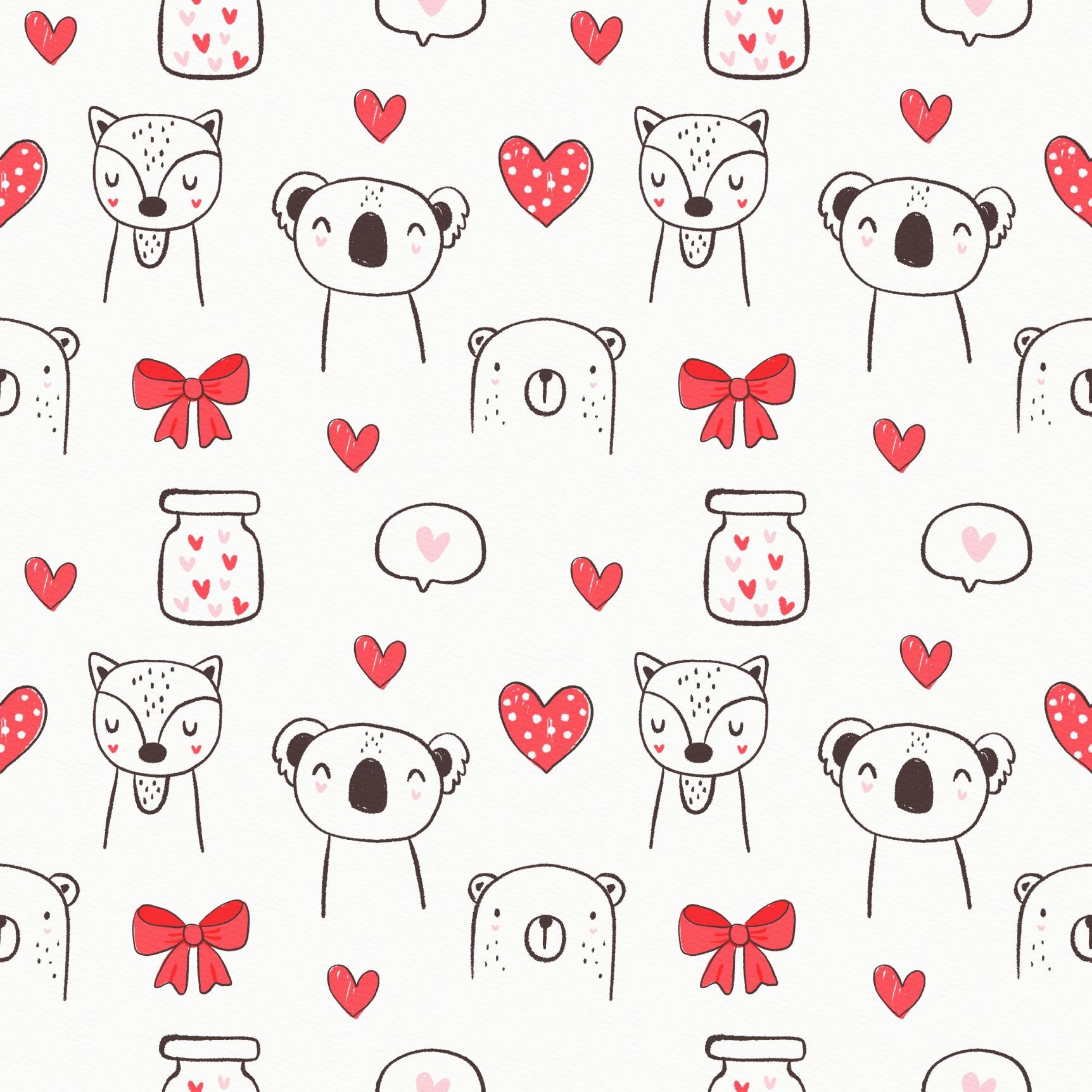 VALENTINE'S DAY 18 - Viscose jersey