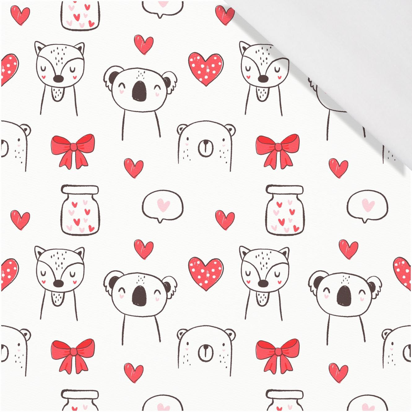 VALENTINE'S DAY 18 - Viscose jersey