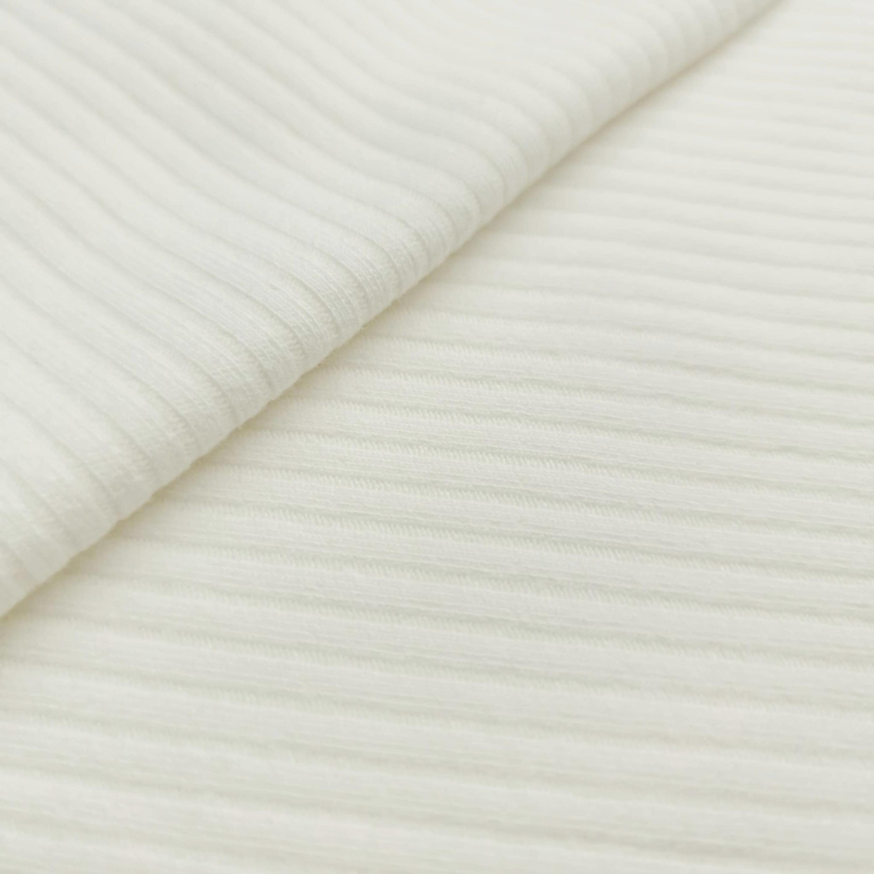 Ribbed Knit HARMONIA 4x2 - Cloud Dancer/ ECRU (D-02)