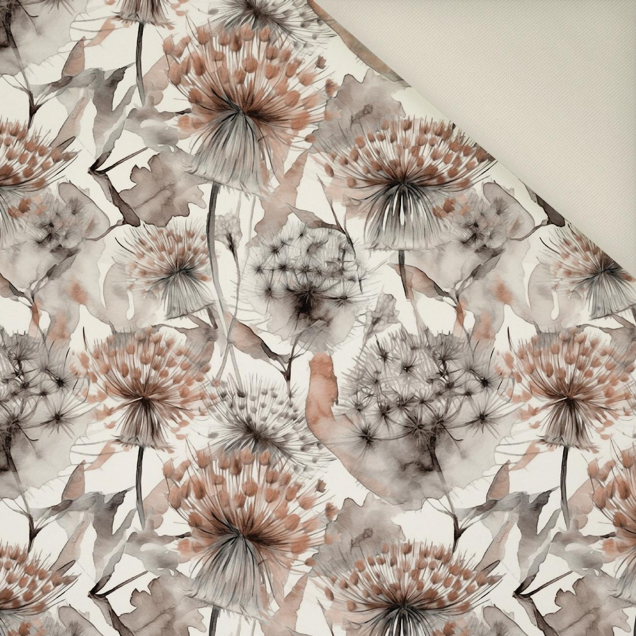 DANDELION / Mocha Mousse - Upholstery velour 