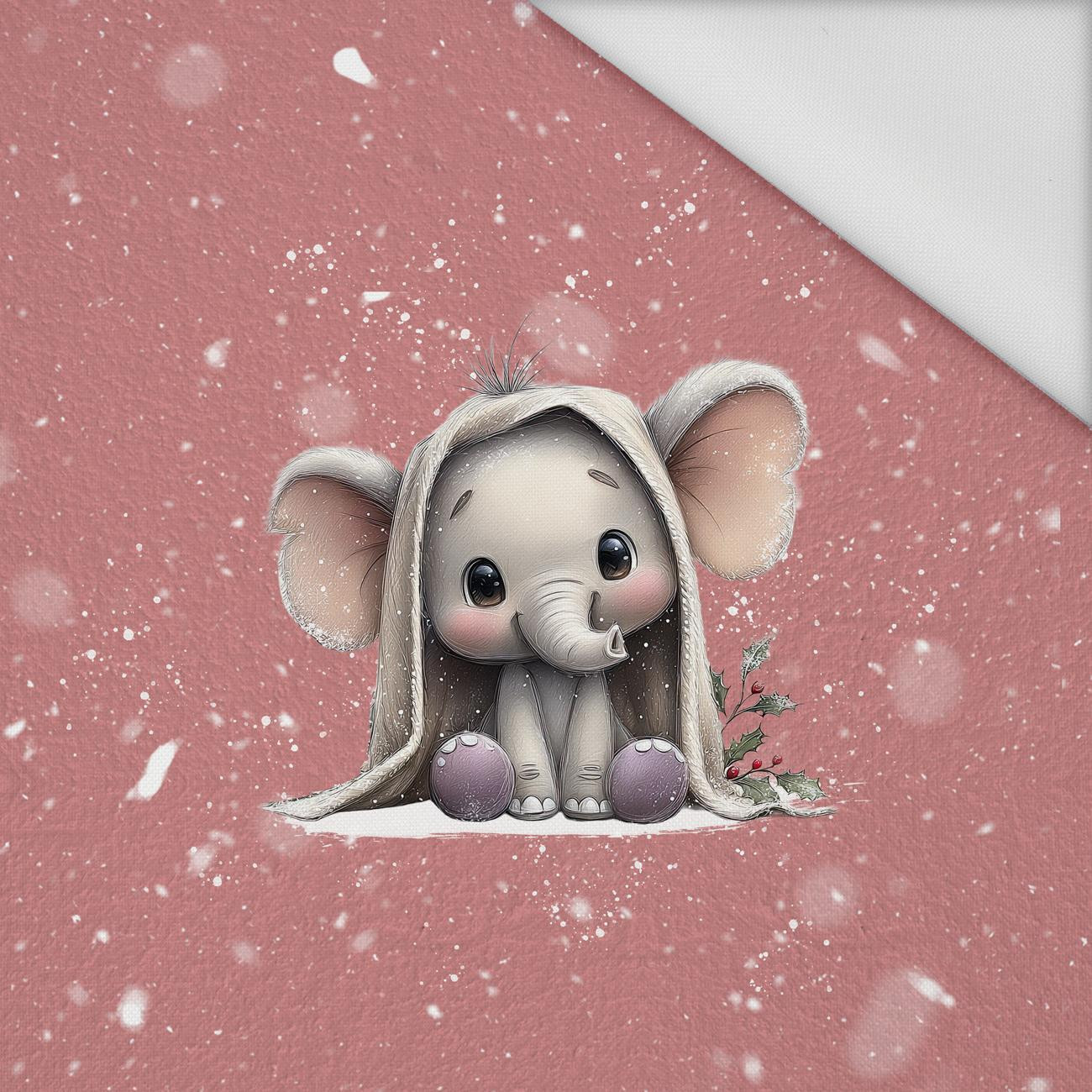 WINTER ANIMALS wz.16 - panel (60cm x 50cm) Waterproof woven fabric