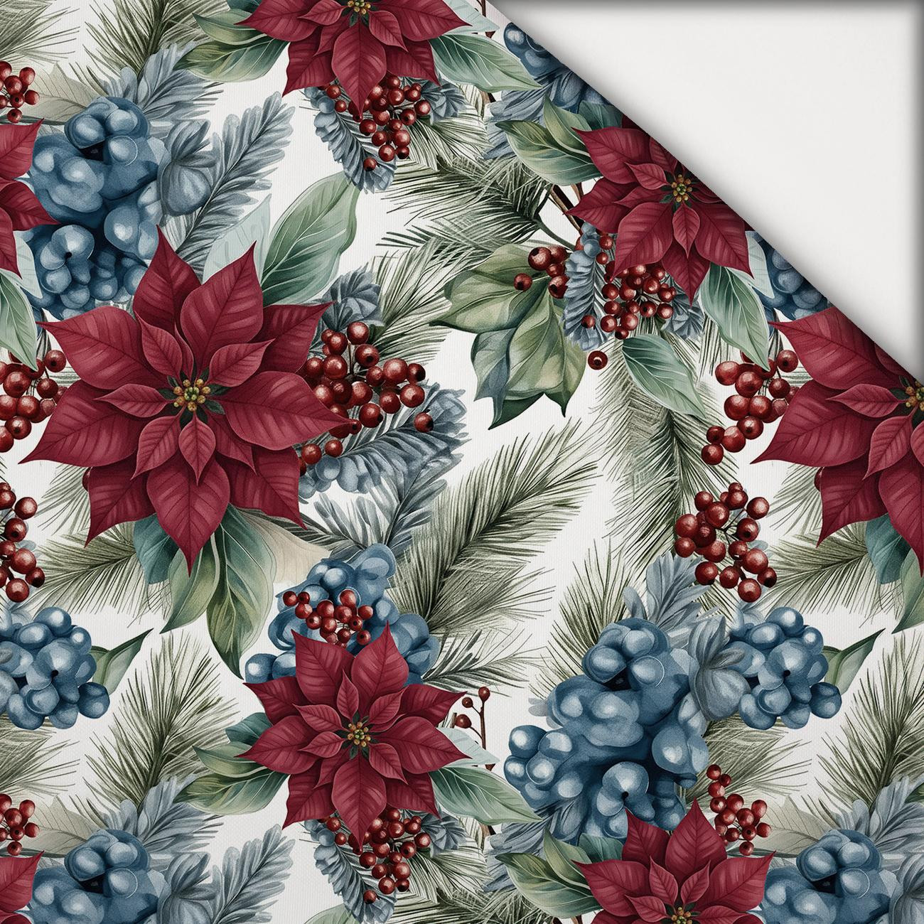 WINTER FLOWERS WZ.14 - light brushed knitwear