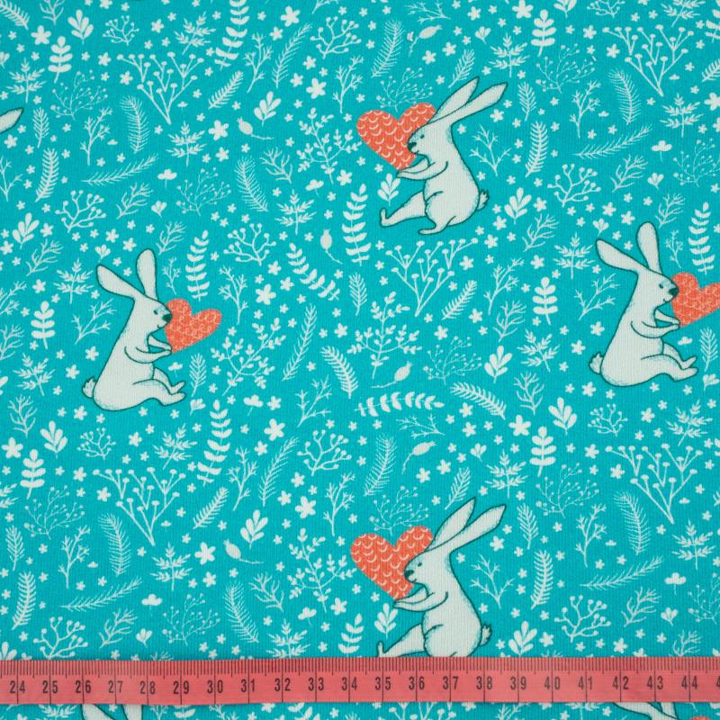 RABBITS IN LOVE - thick looped knit 
