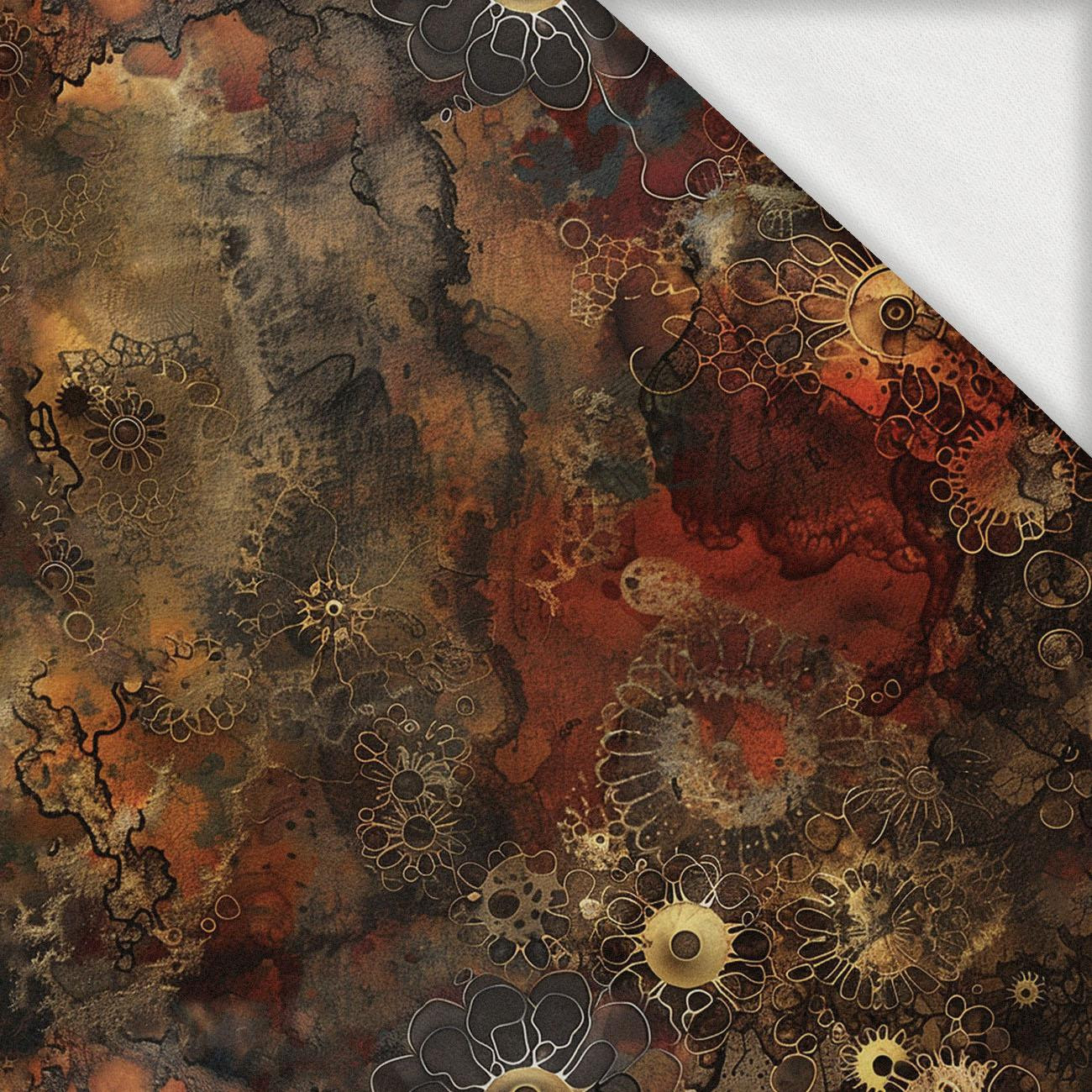 alcohol ink wz.15 - looped knit fabric with elastane ITY