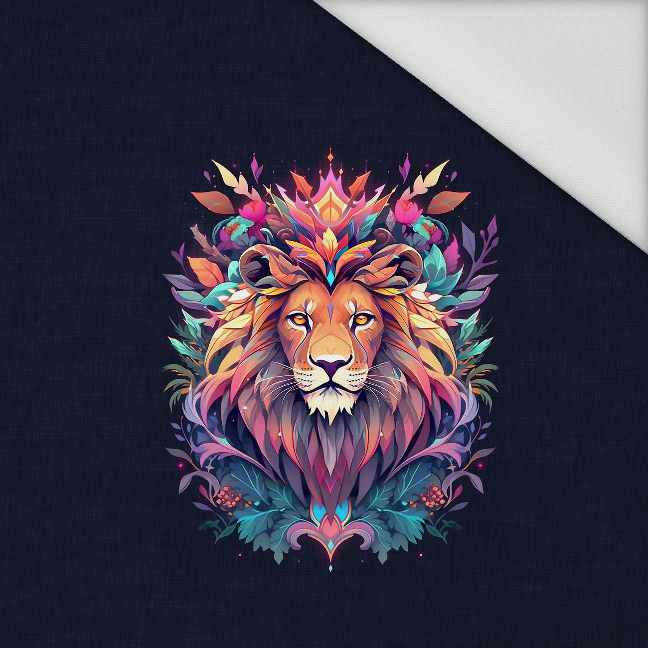 ANIMALS MANDALA wz.10 - panel (60cm x 50cm) Waterproof woven fabric