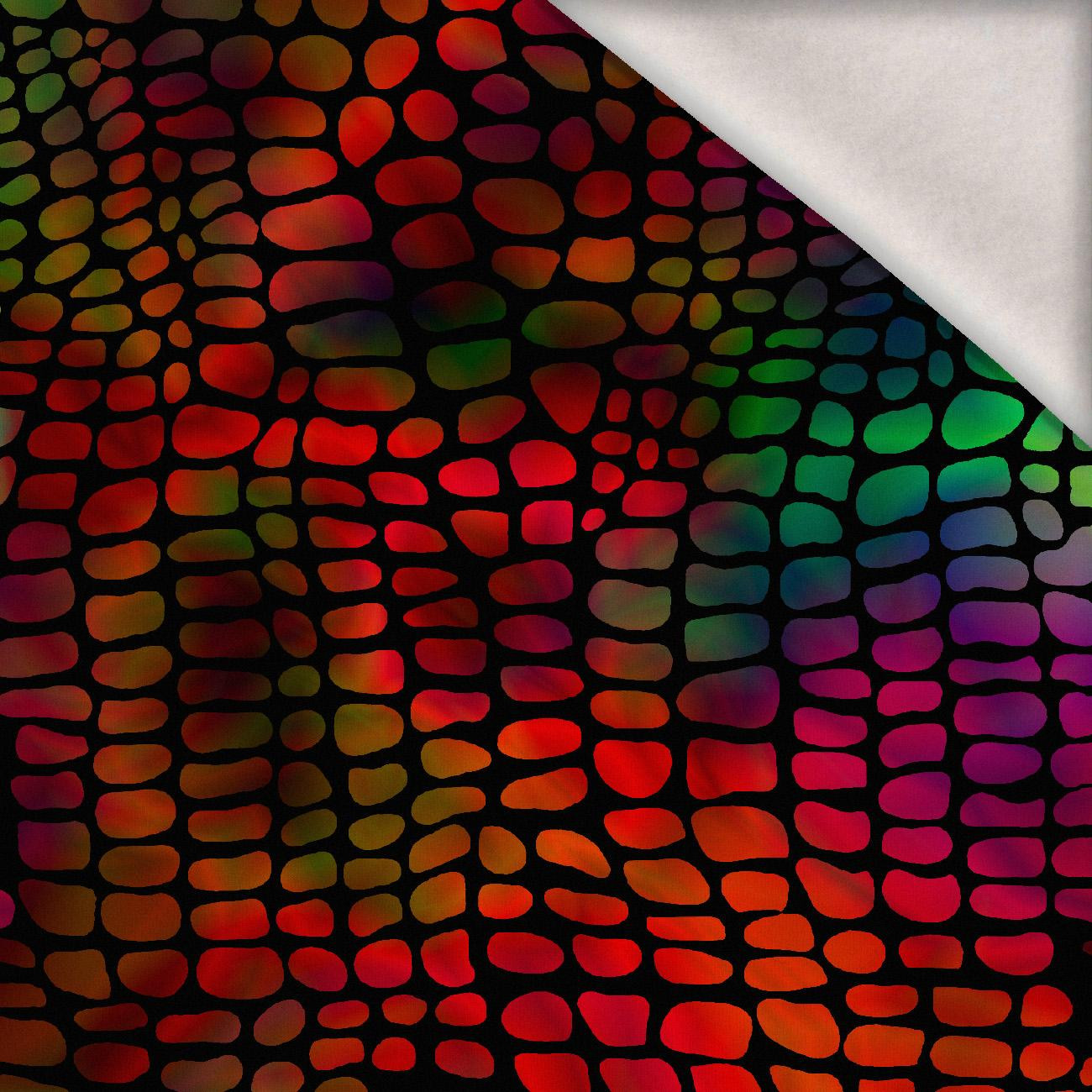 ANIMAL SKIN wz.13 - brushed knitwear with elastane ITY