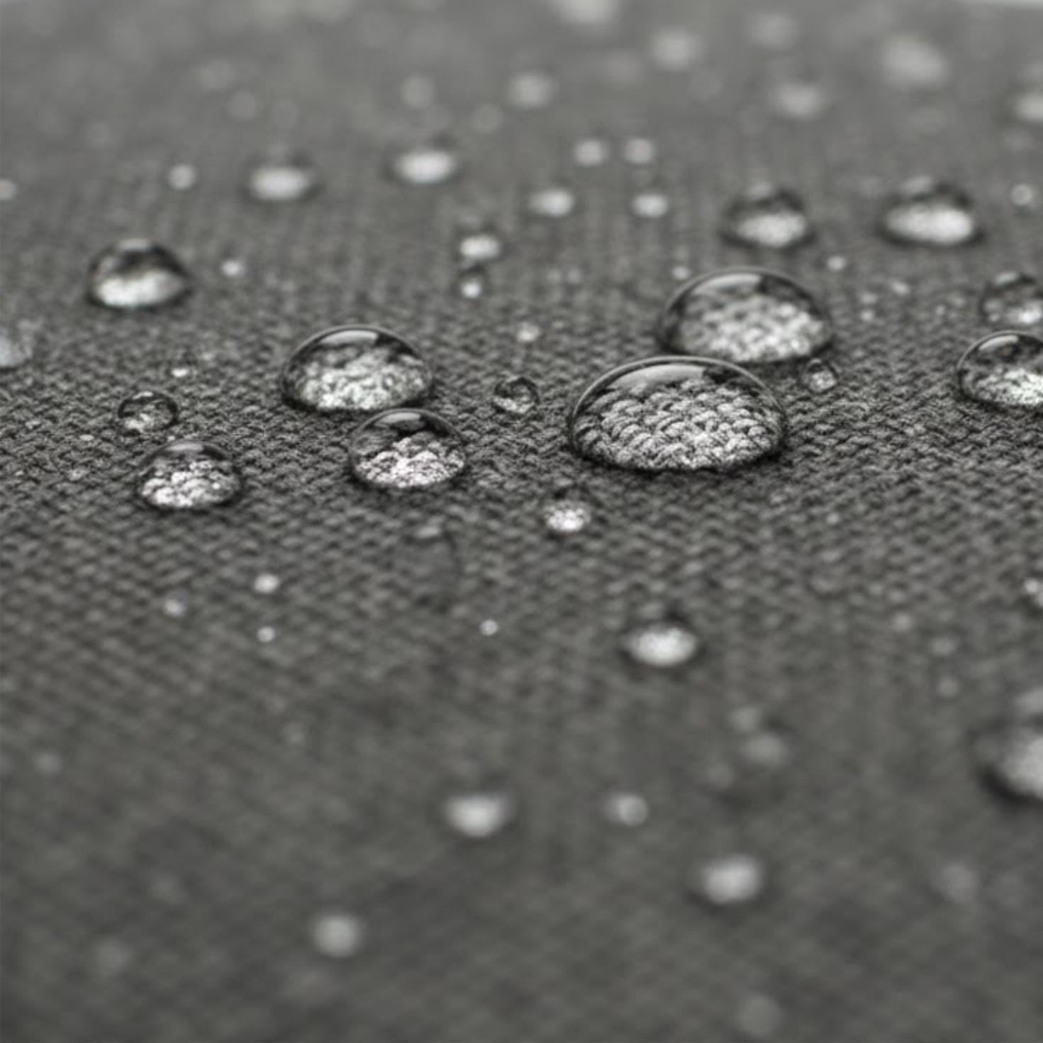 DARK GREY - Waterproof woven fabric linen imitation