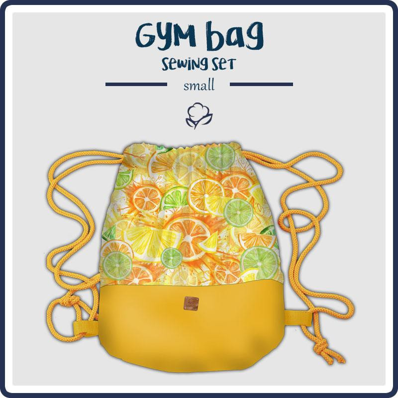 CITRUS - gym bag sewing set - SMALL