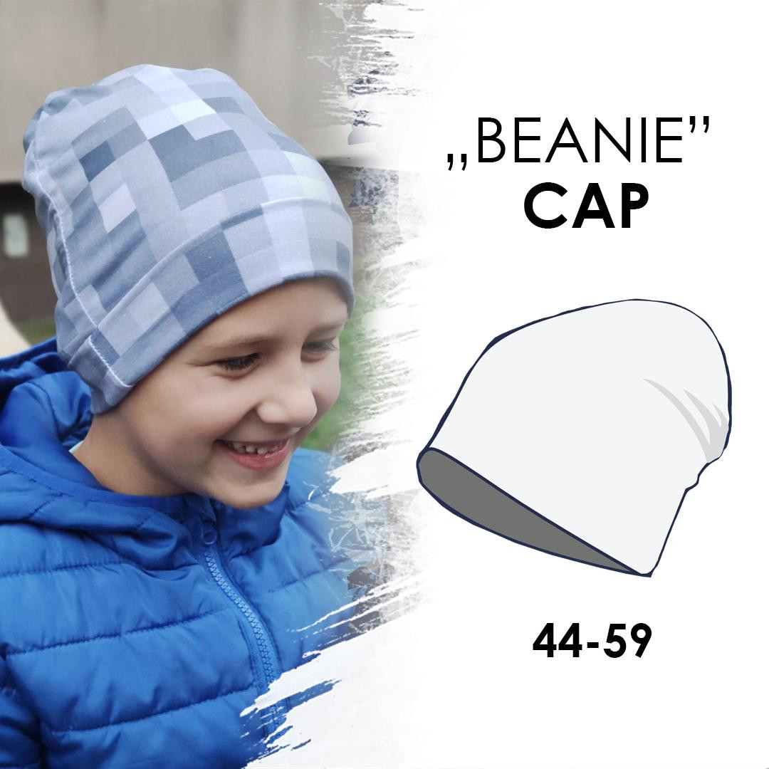 PAPER SEWING PATTERN - BEANIE CAP