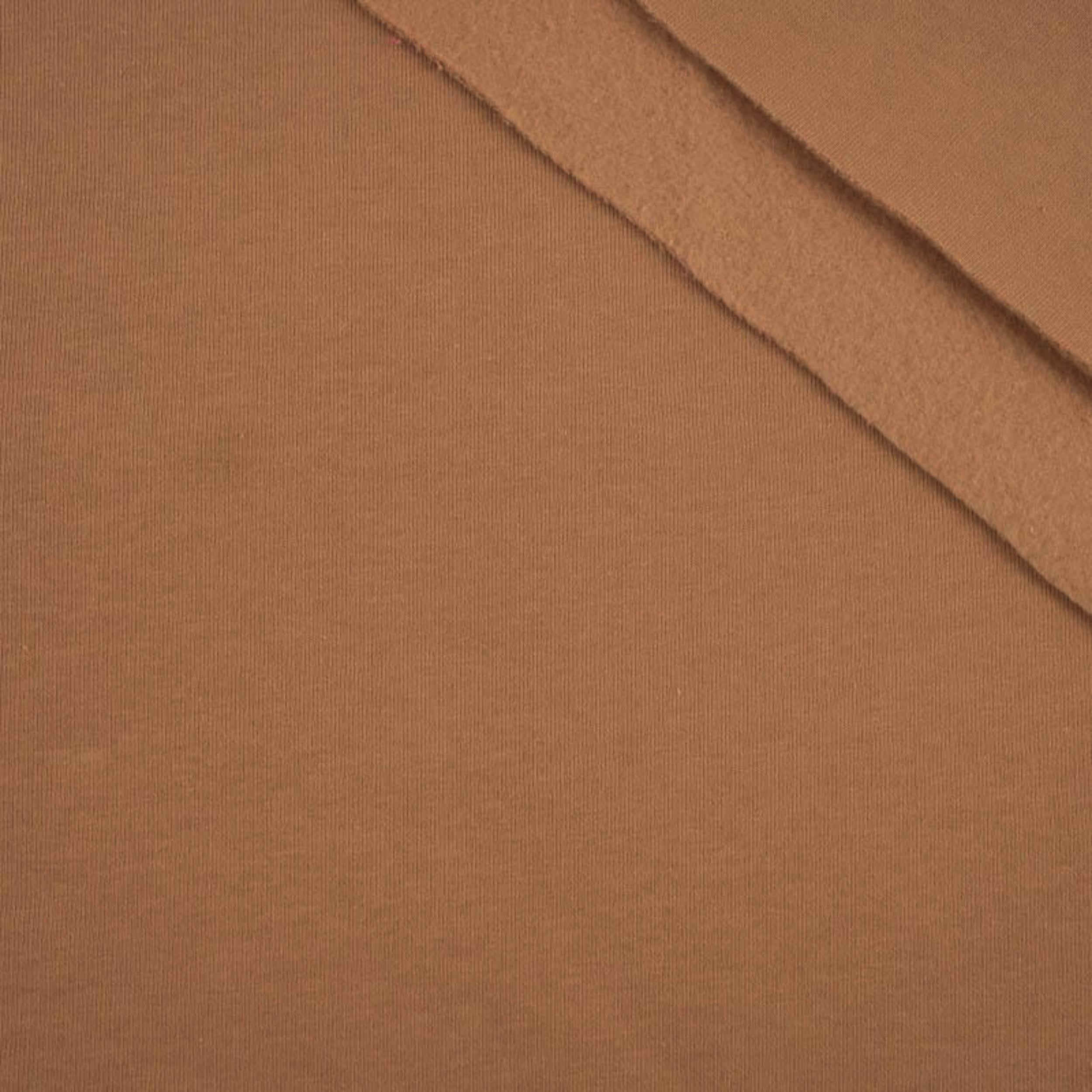 D-10 CARAMEL - thick brushed sweatshirt D300