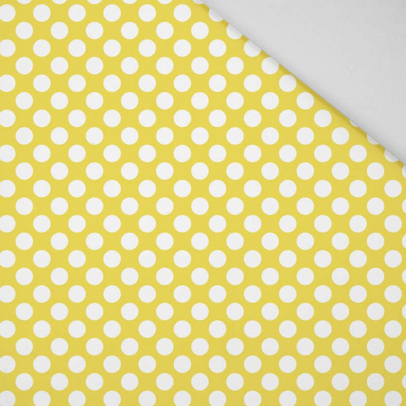 WHITE DOTS / yellow - Panama 220g