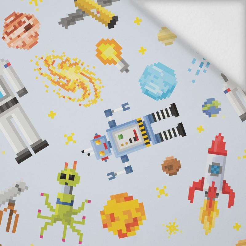 COSMOS PAT. 1 ( RETRO ) / light blue - softshell