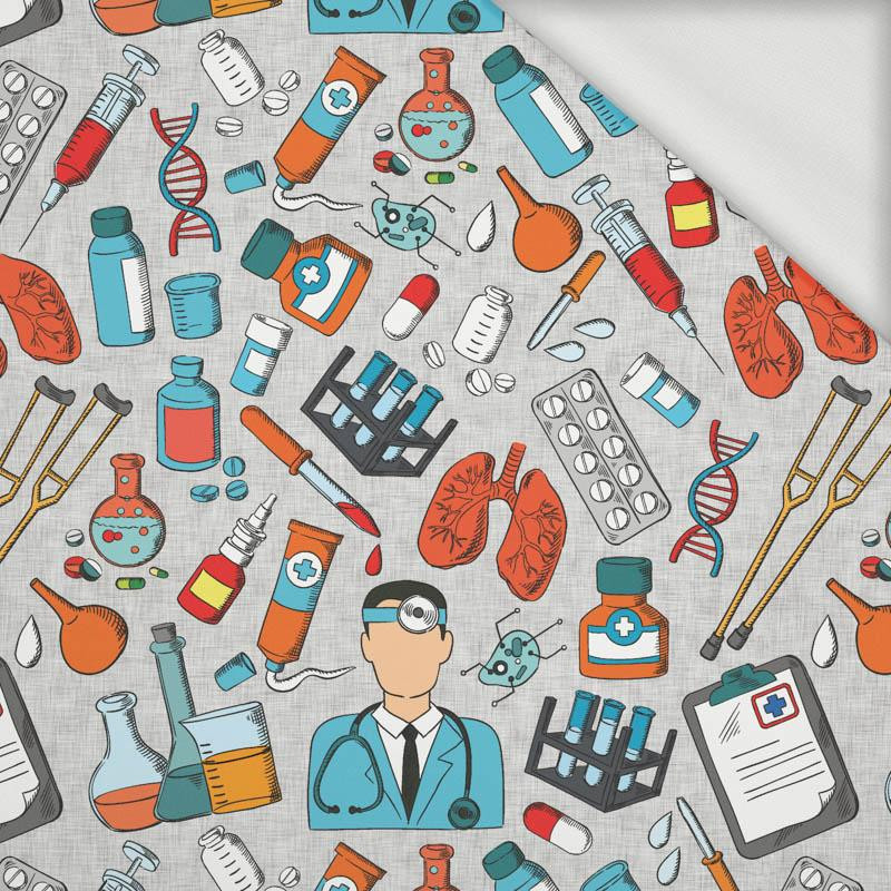 DOCTOR (HOBBIES AND JOBS) / acid - looped knit fabric