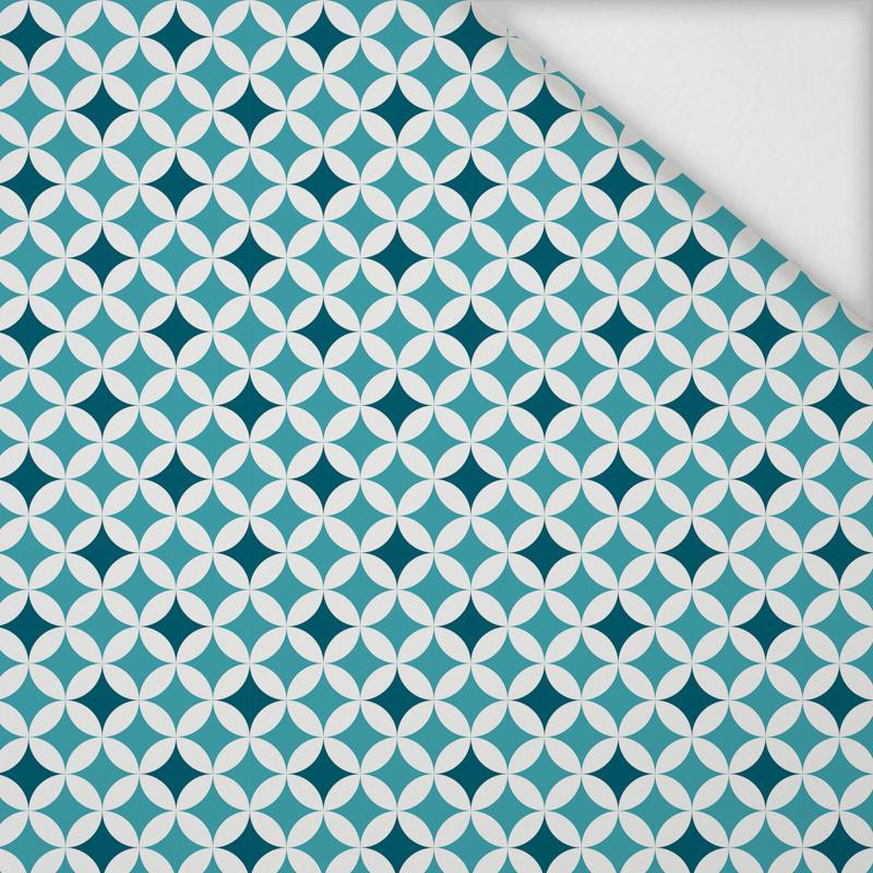 ROSETTES ( light blue ) /dark blue - softshell