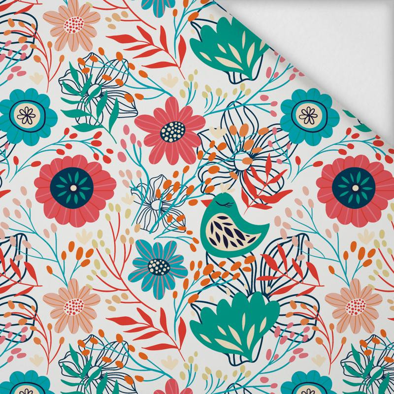 FOLK BIRDS / white - softshell