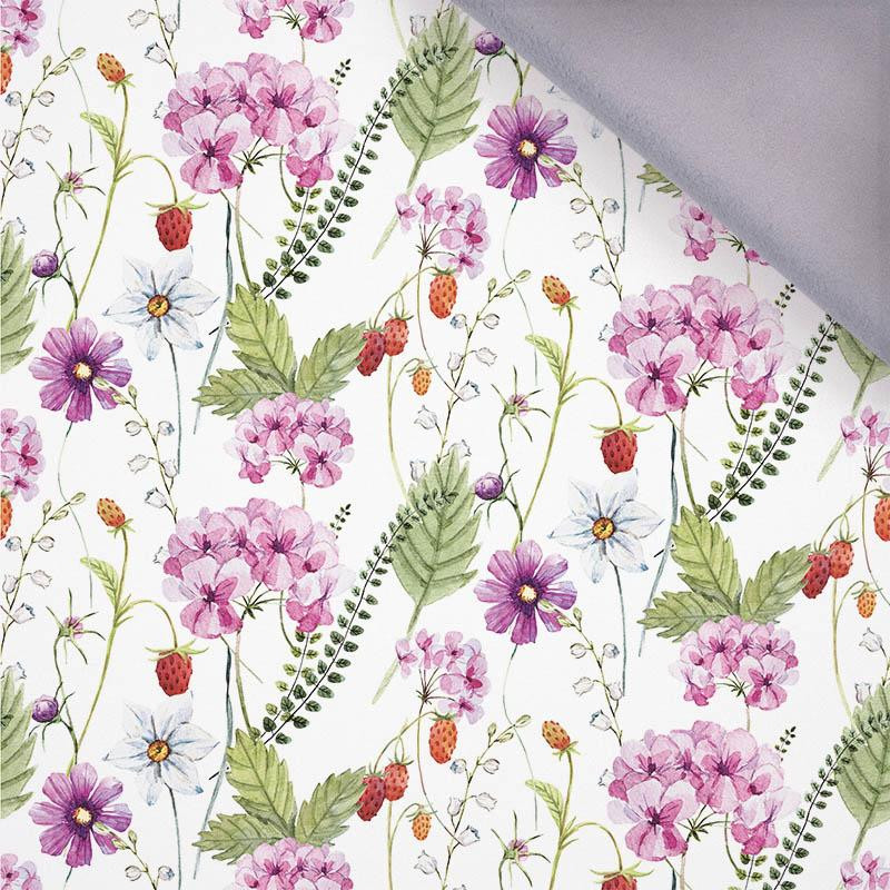 FLOWERS AND WILD STRAWBERRIES (IN THE MEADOW) - softshell