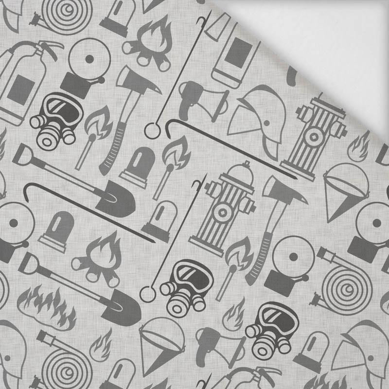 FIRE BRIGADE (HOBBIES AND JOBS) - grey / acid - softshell