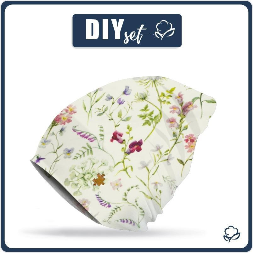 HIP BAG - FLOWER BOUQUET  pat. 4 (gold) / Choice of sizes