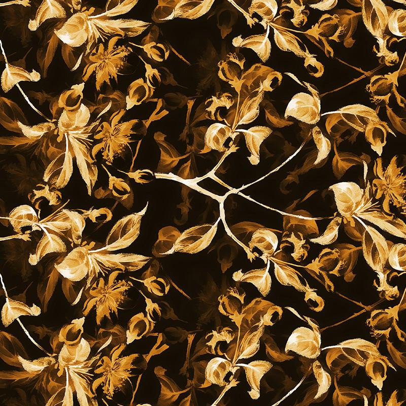 APPLE BLOSSOM pat. 1 (gold) / black 